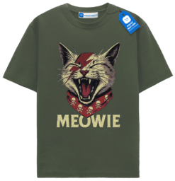 Rock Star Cat Tee, Halloween Shirt