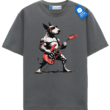Rockstar Bull Terrier T Shirt Dog Lover Tee