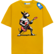 Rockstar Bull Terrier T Shirt Dog Lover Tee