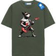 Rockstar Bull Terrier T Shirt Dog Lover Tee