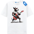 Rockstar Bull Terrier T Shirt Dog Lover Tee