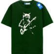 Rockstar Cat Tee, Music Lover Cat Shirt