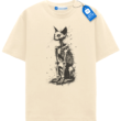 Skeleton Cat Shirt, Halloween Cat Tee