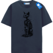 Skeleton Cat Shirt, Halloween Cat Tee