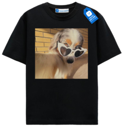 Stylish Dog Shirt, Cute Dog Lover Tee
