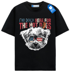 Summer Bbq Dog Shirt, Patriotic Dog Tee