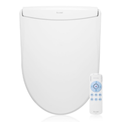 Brondell LS1800-EW Swash Electric Bidet Toilet Seat, Elongated