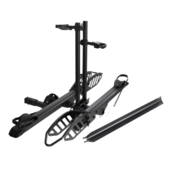 Young Electric Mate R Foldable Steel Hitch-Mount 2-Bike Rack, 200 lbs Capacity