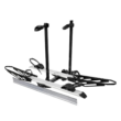 Young Electric Hitch Mount Bike Rack, 200 lbs Capacity, Aluminum for 2 E-Bikes