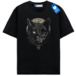 Skull Cat Shirt – Gothic Halloween Cat T-Shirt – Spooky Black Cat Graphic Tee – Creepy Kitty Gift Top