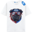 Usa Pug Power T Shirt, American Dog T Shirt