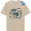 Vintage Cowboy Corgi T Shirt, Cute Dog Lovers Gift