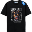 Warning Dog T Shirt, Graphic Dog Tee