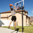 Lifetime 52-Inch Shatterproof Inground Basketball Hoop with Power Lift Adjustment & Slam-It Rim – Model 71281-Outdoor Play