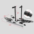 Young Electric Hitch Mount Bike Rack, 200 lbs Capacity, Aluminum for 2 E-Bikes