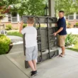 Lifetime 6 Foot Folding Polyethylene Picnic Table, Brown (60105)