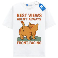 Funny Cat T Shirt, Cat Lover Gift Idea