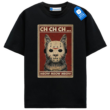 Halloween Cat Mask Shirt, Funny Scary Cat Tee, Horror Movie Cat Lover T Shirt, Halloween cat shirt