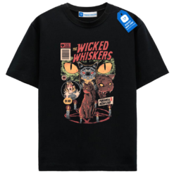 Vintage Halloween Shirt For Cat Mom, Cat Dad
