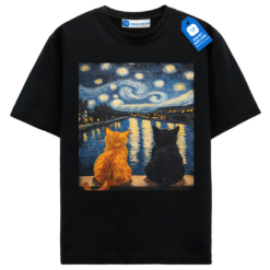 Artistic Tee For Cat Lovers