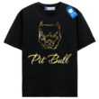 Pit Bull Gold T Shirt, Strong Tee For Dog Lovers
