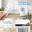 Fenbeli 8000 BTU ASHRAE Portable Air Conditioner with Remote Control, White Fenbeli 8000 BTU ASHRAE Portable Air Conditioner with Remote Control, White
