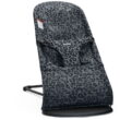 BabyBjorn Bouncer Bliss, Black frame, Mesh, Anthracite/Leopard