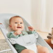 BabyBjorn Bouncer Balance Soft, Mesh, Silver/White