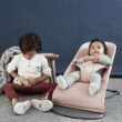 BabyBjorn Bouncer Bliss, Dark gray frame, 3D jersey, Light gray