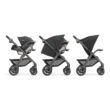 Chicco Bravo Sport Trio Travel System - Iron (Black), New