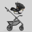 Chicco Bravo Sport Trio Travel System - Iron (Black), New