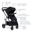 Britax Willow Brook S+ Travel System, Raven Black