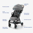 Graco Ready2Jet Compact Infant Toddler Stroller, Lilac Mod, 1 Count Graco Ready2Jet Compact Infant Toddler Stroller, Lilac Mod, 1 Count