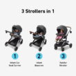 Graco Modes Nest Travel System, Infant Toddler Stroller, Norah, 1 Count