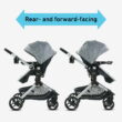 Graco Modes Nest Travel System, Infant Toddler Stroller, Norah, 1 Count