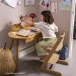 Stokke Tripp Trapp Chair, Storm Grey - Adjustable, Convertible Chair for Toddlers, Children & Adults - Convenient, Comfortable & Ergonomic - Classic Design