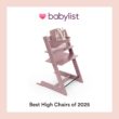 Tripp Trapp Chair from Stokke, Heather Mauve - Adjustable, Convertible Chair for Toddlers, Children & Adults - Convenient, Comfortable & Ergonomic - Classic Design