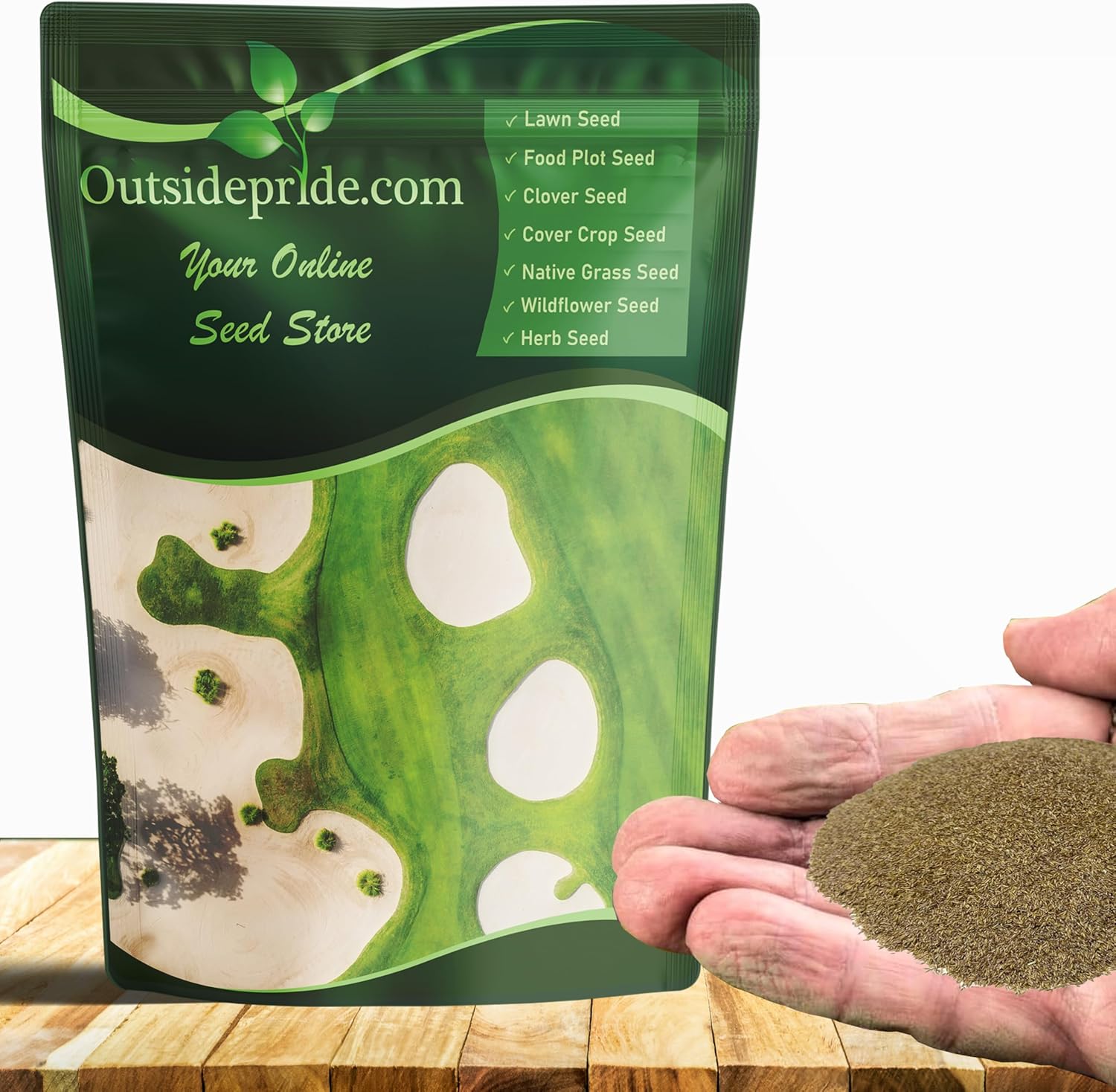 Outsidepride Crystal Bluelinks Creeping Bent Grass Seed - 25 lbs. Dense Turf Grass Outsidepride Crystal Bluelinks Creeping Bent Grass Seed - 25 lbs. Dense Turf Grass for Golf Greens & Putting Surfaces, Fine-Textured, Tolerant to Close Mowing for Smooth, Consistent Lawn Coverage