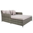 SAFAVIEH Cadeo Outdoor Patio Daybed, Grey