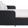 SAFAVIEH Cadeo Outdoor Patio Daybed, Black/Light Grey