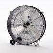 Utilitech 36-in 120 -Volt 2 -Speed High Velocity Indoor Black Industrial Fan