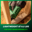 Metabo HPT Multi-Volt 3-1/2-in 30 -Degree Cordless Clip head/Roundhead Framing Nailer ( Battery Included )