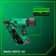 Metabo HPT Multi-Volt 3-1/2-in 30 -Degree Cordless Clip head/Roundhead Framing Nailer ( Battery Included )