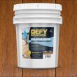 DEFY Marine Seal Semi-Transparent Exterior Wood Stain and Sealer - Waterproof Sealant for Wood Docks, Boat Piers, Marinas, Boardwalks, & More - Light Walnut - 5 Gallon, Made in USA