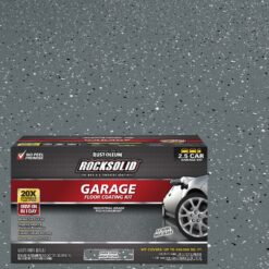 Rust-Oleum RockSolid 2-part Dark Gray Polycuramine Concrete and Garage Floor Paint ( Kit )