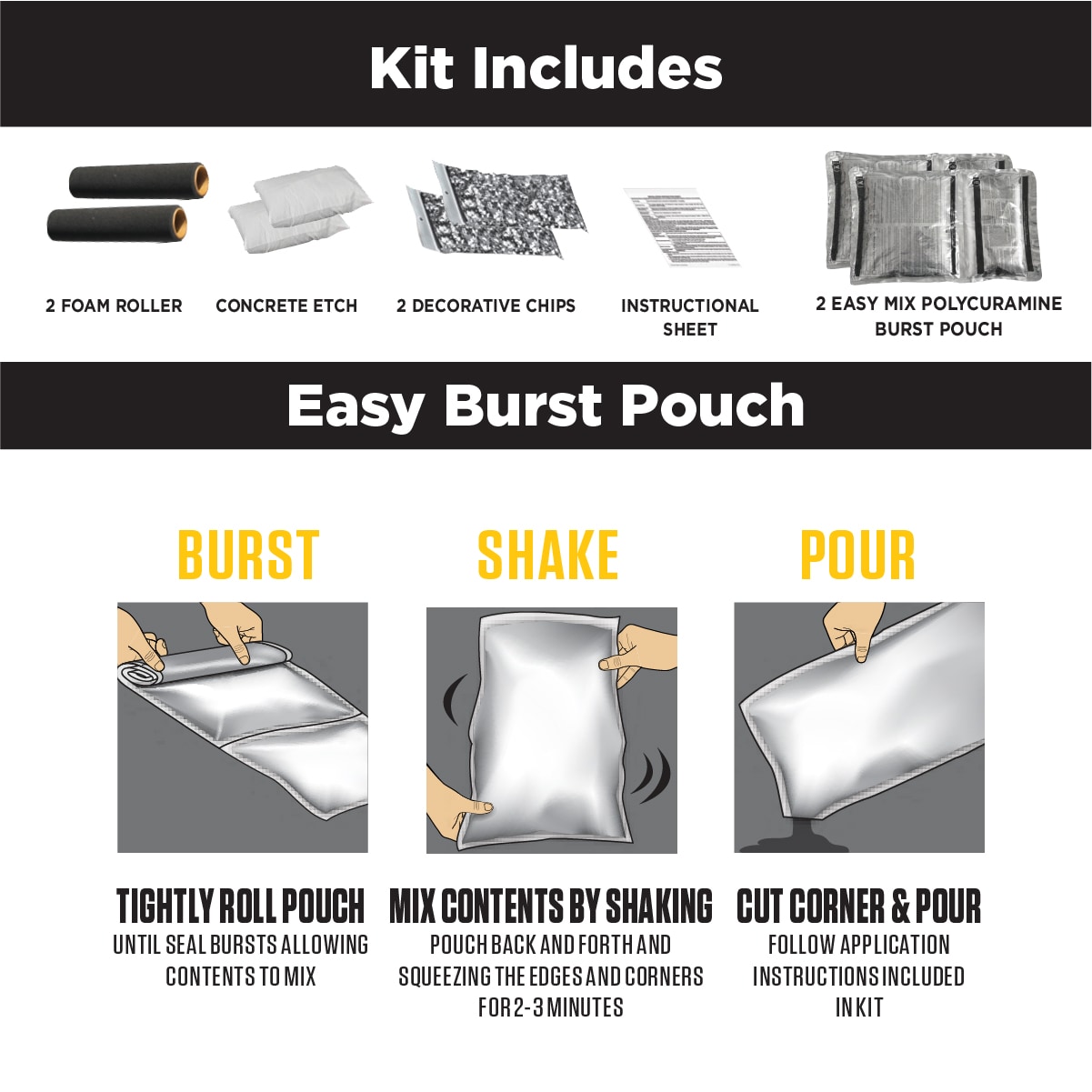 Rust-Oleum RockSolid 2-part Black Polycuramine Concrete and Garage Floor Paint ( Kit ) Rust-Oleum RockSolid 2-part Black Polycuramine Concrete and Garage Floor Paint ( Kit )