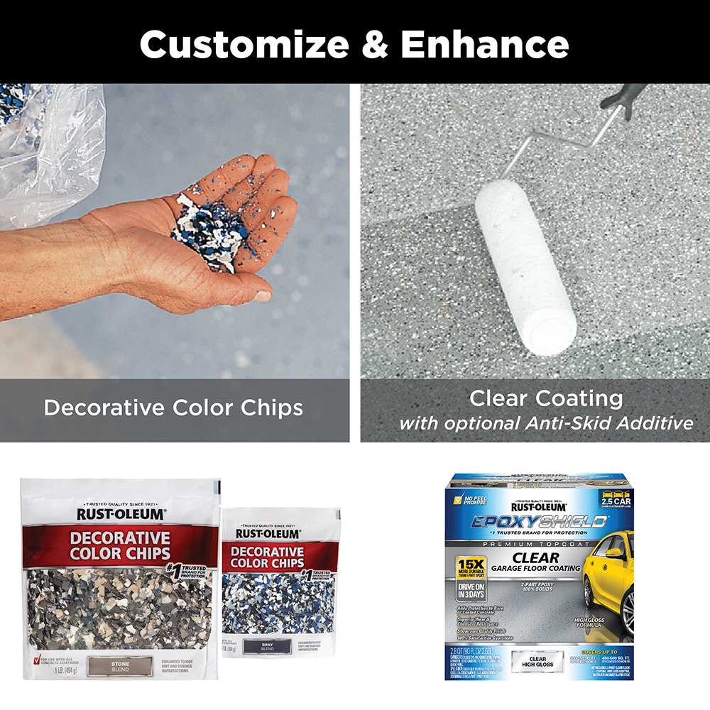 Rust-Oleum RockSolid 2-part Black Polycuramine Concrete and Garage Floor Paint ( Kit ) Rust-Oleum RockSolid 2-part Black Polycuramine Concrete and Garage Floor Paint ( Kit )