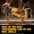 DEWALT XR 20-volt Max 7/16-in Keyless Brushless Cordless Drill DEWALT XR 20-volt Max 7/16-in Keyless Brushless Cordless Drill