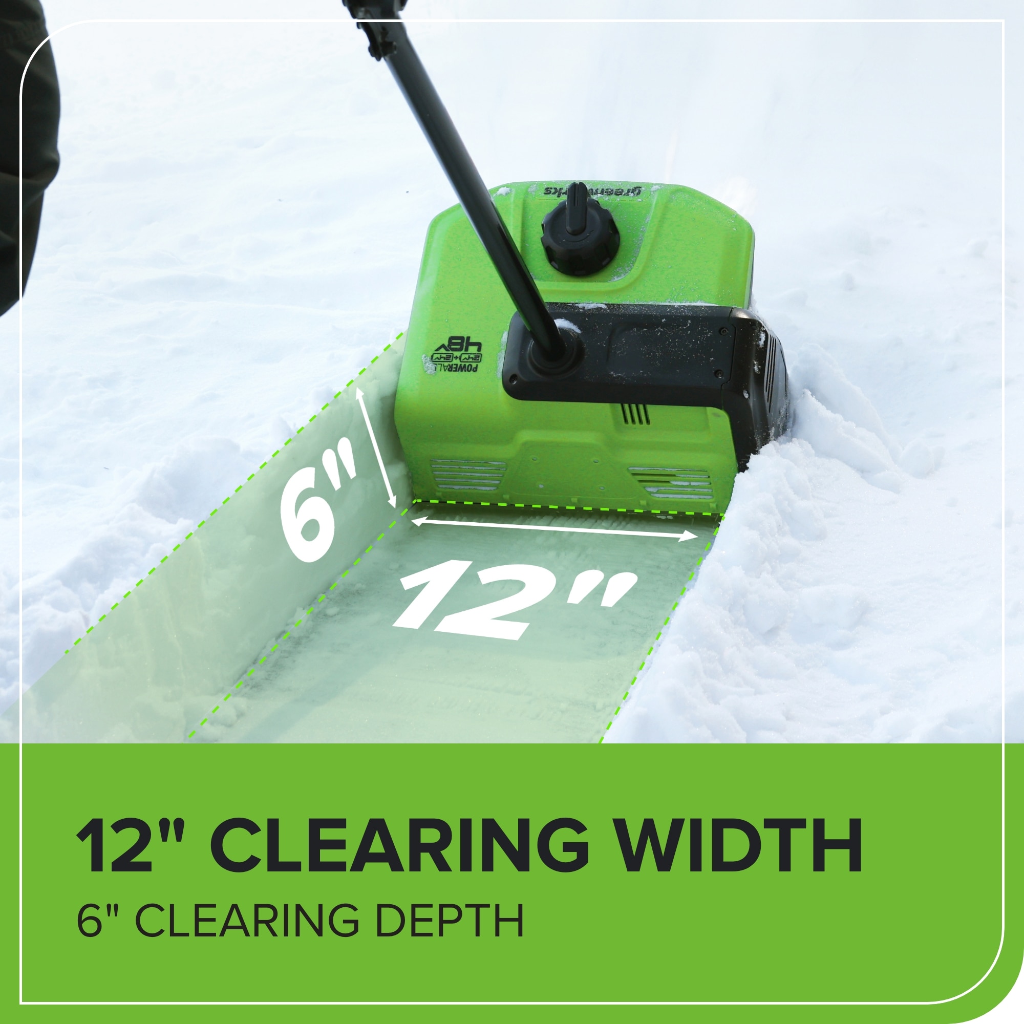 Greenworks 48-volt 12-in Single-stage Push Battery Powered Snow Shovel 4 Ah (Battery Included) (Charger Included) Greenworks 48-volt 12-in Single-stage Push Battery Powered Snow Shovel 4 Ah (Battery Included) (Charger Included)