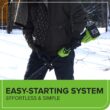Greenworks 48-volt 12-in Single-stage Push Battery Powered Snow Shovel 4 Ah (Battery Included) (Charger Included) Greenworks 48-volt 12-in Single-stage Push Battery Powered Snow Shovel 4 Ah (Battery Included) (Charger Included)